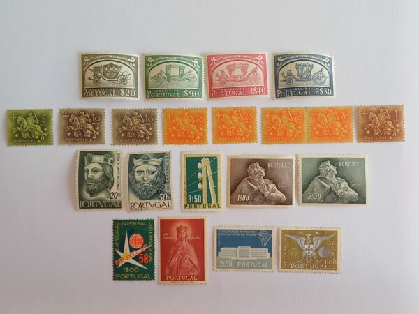 Filatelia Portugal - Caravela 15$00, 1943. Selos