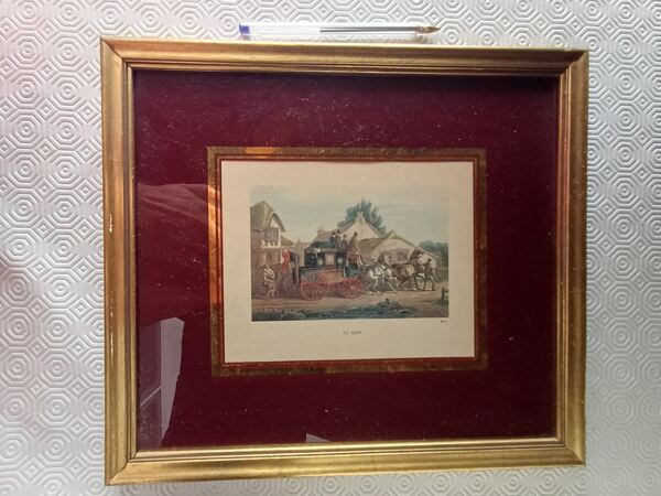 Quadro Gravura All Right . Quadros