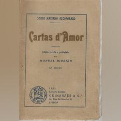 Cartas d’Amor- Soror Mariana Alcoforado. Livros