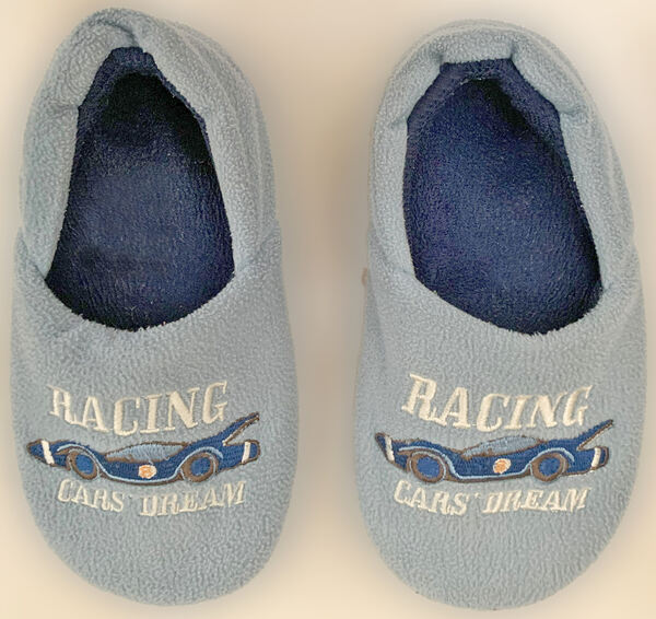 Pantufas de Criança Unissexo, Carros, como Novas. Outros