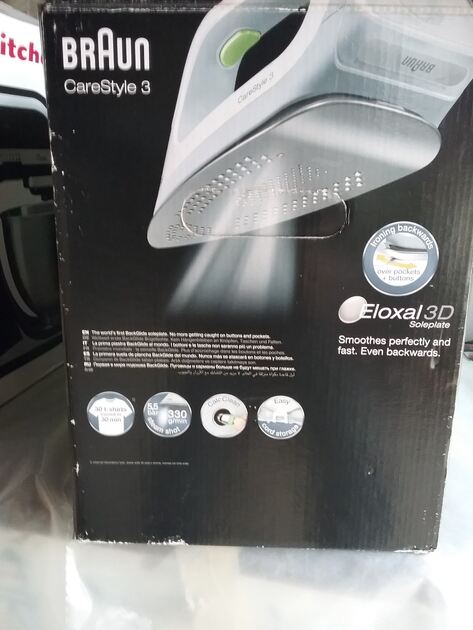 Centrale a vapeur Braun.. Ferro de Engomar