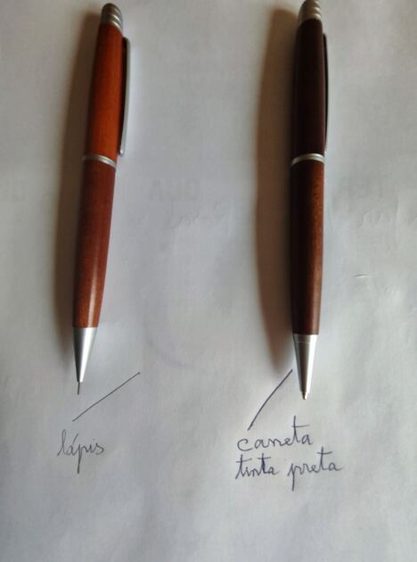 Canetas em madeira: caneta e lápis . Outros