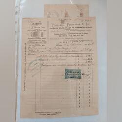 Fatura Antiga Exército Português. Outras Artes e Coleccionismo