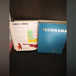 TECNIRAMA - Grolier - 1992. Livros