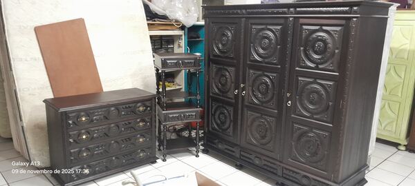 Conjunto de quarto sem cama. Conjuntos de móveis para quarto