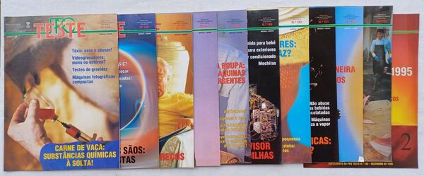 54 Revistas ProTeste e Dinheiro&Direitos 1992/95. Revistas