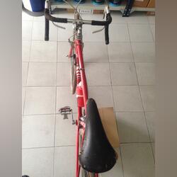Bicicleta órbita vintage . Bicicletas