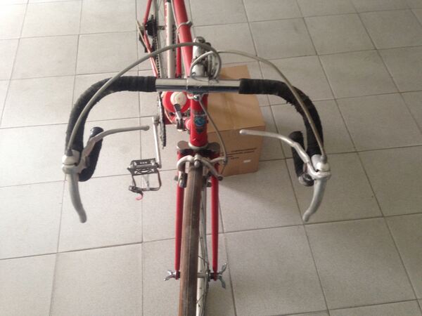 Bicicleta órbita vintage . Bicicletas