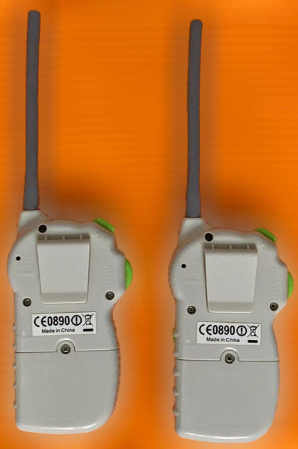 Par de Walkie Talkie Imaginarium, como Novo. Jogos educativos