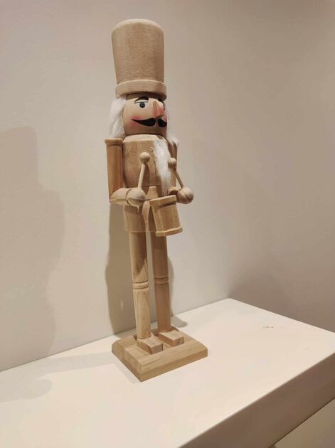 vendo soldado de (chumbo) em madeira. Outras Artes e Coleccionismo