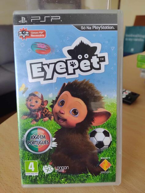 Jogo PSP Eyepet. Videojogos