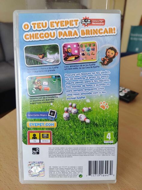Jogo PSP Eyepet. Videojogos