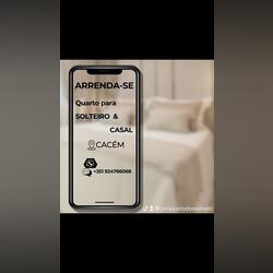 Arrendar qui. Ofereço Quarto para Arrendar. Sintra.  3 quartos Cama de casal   1 banho Longo (12+ meses) Andar intermédio Internet Mobiliado Quarto privado Sem animais domésticos Proibido fumar