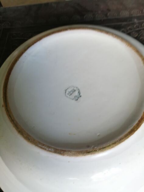 prato fundo/saladeira antiga da Cesol ,portuguesa. Artesanato