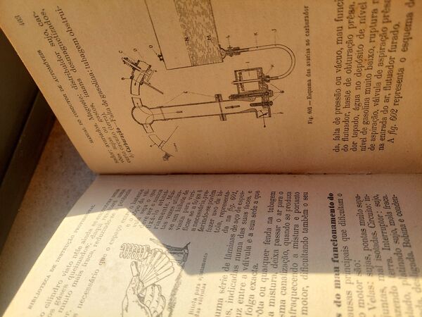 Livro anos 30 "Manual do Condutor Automóvel". Livros