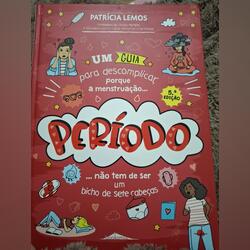 Livro sobre saúde menstrual e fertilidade. Livros