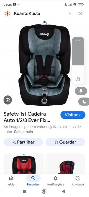 cadeira de criança para automóvel até 4 anos. Outros (Acessórios Veículos)
