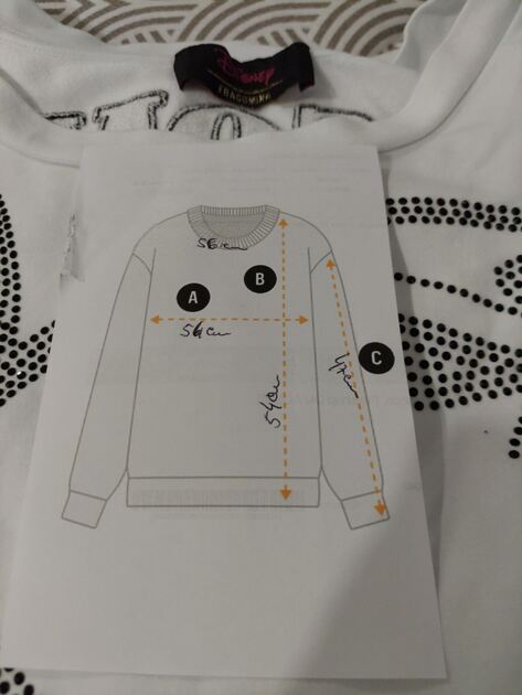 Sweatshirt – FRACOmina Disney – tamanho L europeu . Camisolas