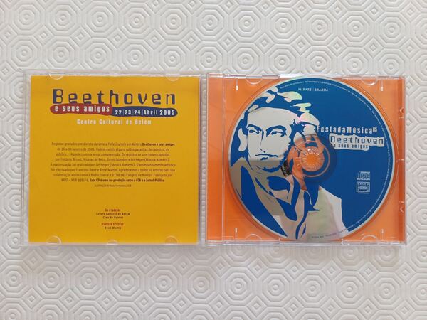 CD – Beethoven e seus amigos – Festa da Música 200. Vinil, CDs