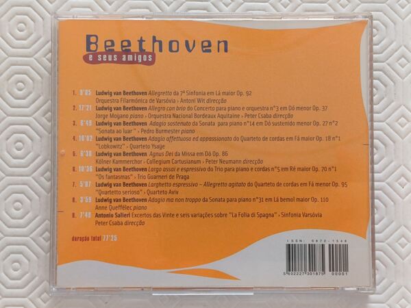 CD – Beethoven e seus amigos – Festa da Música 200. Vinil, CDs