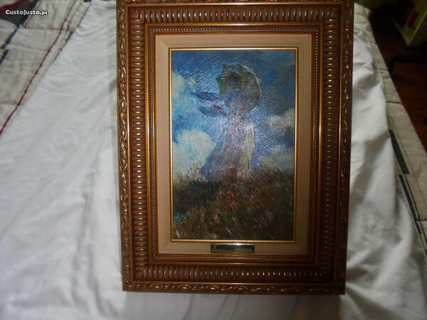Seis quadros MONET ART GALLERY, com certificado. Quadros