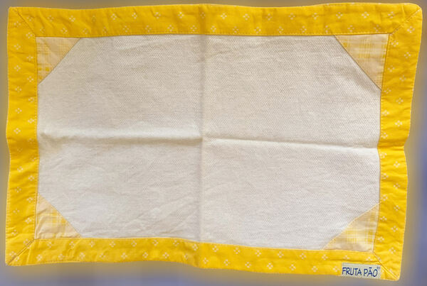 Pano de Tabuleiro, Amarelo, Novo/Único/Exclusivo. Têxteis de cozinha