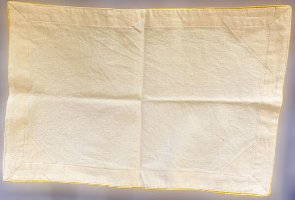 Pano de Tabuleiro, Amarelo, Novo/Único/Exclusivo. Têxteis de cozinha