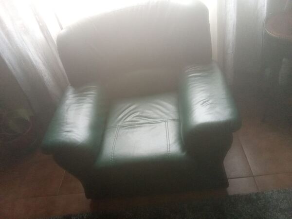 Vendo sofás em pele usados em bom estado. Sofás e Poltronas
