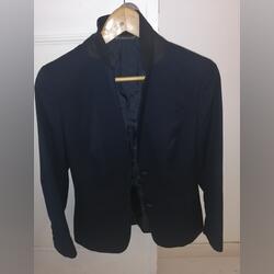 Blazer azul escuro S. Camisas e Blusas