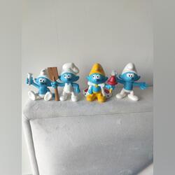 Lote de 4 figuras Smurfs . Bonecas. Vila Nova de Gaia