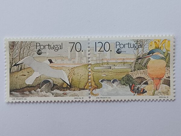 Eco 92 - Conferência da ONU sobre Ambiente 1992. Selos