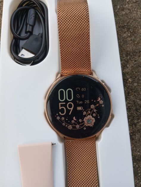 Smartwatch Modelo G35 Dourado . Smartwatches