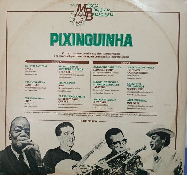 LP Pixinguinha . Vinil, CDs