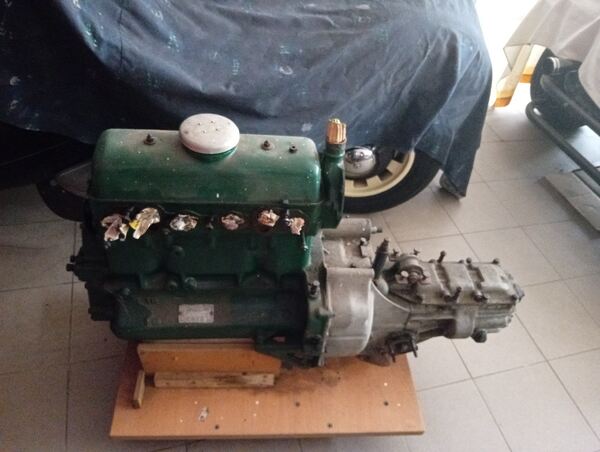 Citroën Arrastadeira . Motor e componentes