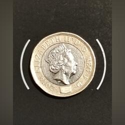 Rare Coin Queen Elizabeth. Moedas. Beato.      