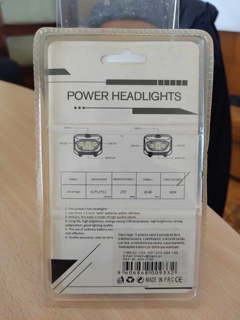 Lanterna de Cabeça. Outros (Eletrónica)