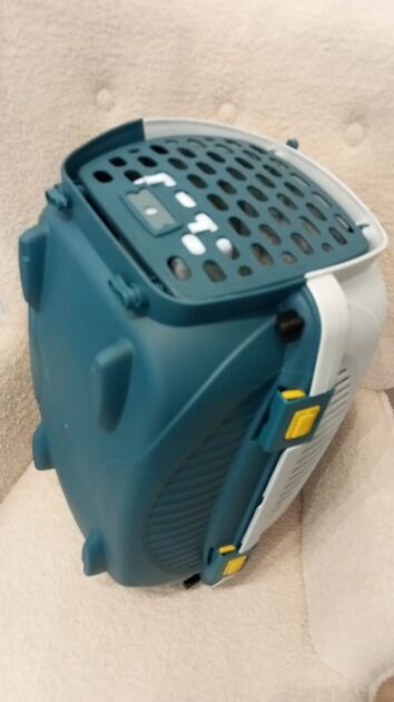 Box transporte de animais Verde. Transportadoras para animais