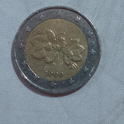 Finlândia moeda de 2€ rara . Moedas. Moimenta da Beira.      