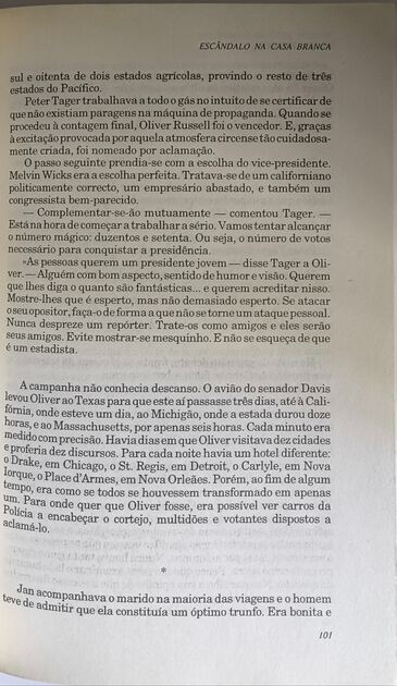 Escândalo na Casa Branca - Sidney Sheldon. Livros