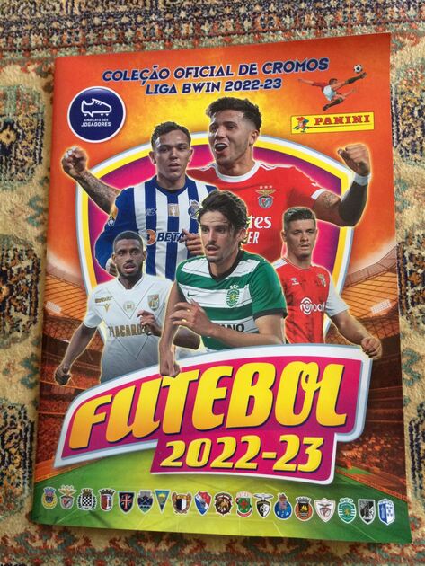 Caderneta cromos Panini , liga Bwin época 2022-23. Cromos