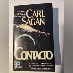 Contacto - Carl Sagan. Livros. Vila Nova de Gaia. Ficção     Português Muito bom Capa mole
