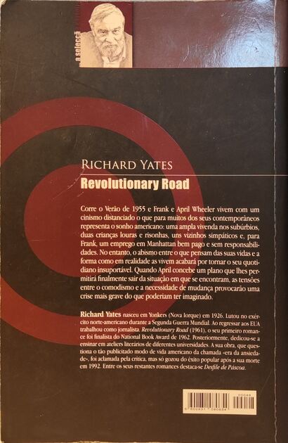 Revolutionary Road - Richard Yates. Livros