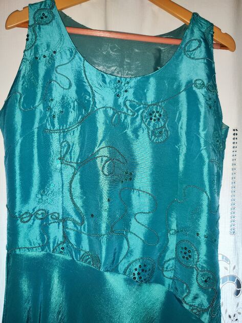 Lindíssimo Vestido de festa/cerimônia, verde água . Vestidos