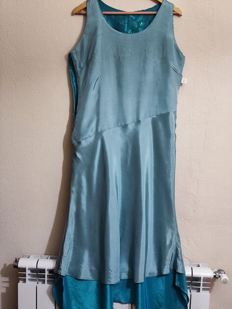 Lindíssimo Vestido de festa/cerimônia, verde água . Vestidos