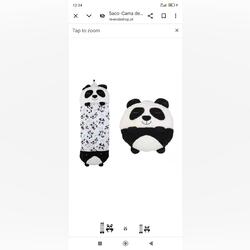 saco cama panda . Brinquedos para bebês