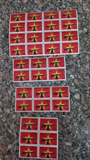 selos angola . Selos