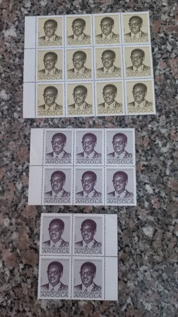 selos angola . Selos