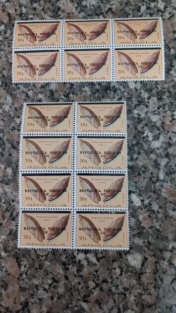 selos angola . Selos