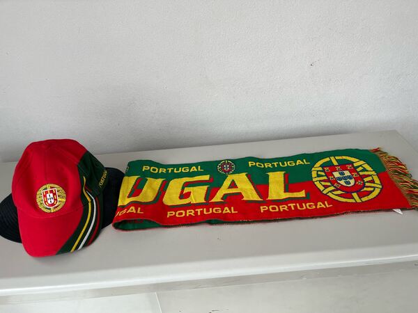 Boné + cachecol Portugal . Bonés e Chapéus