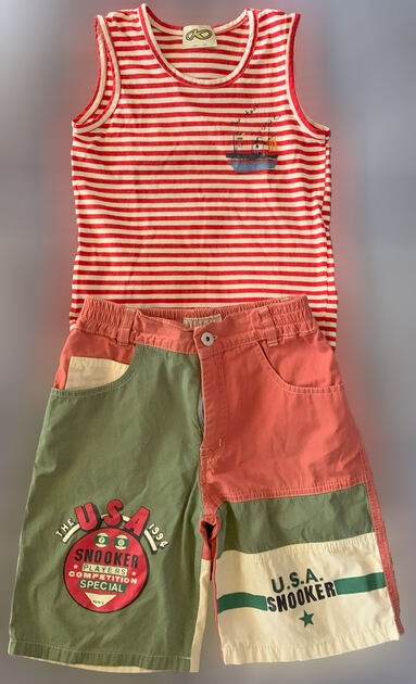 T-Shirt de Criança sem Mangas Unissexo, como Nova. Camisas e T-shirts
